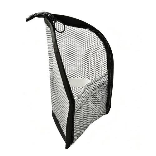 EVA Mesh Travel Toiletry Bag Stand‑up Cosmetic Organizer Bag Portable
