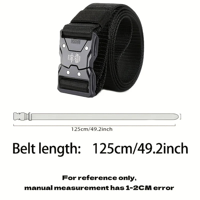 3pc Quick release tactical belts adjustable for outdoor use durable