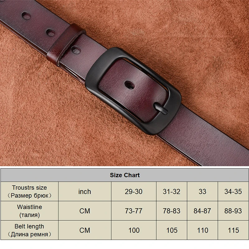 VATLTY Stylish Leather Belt for Women Matte Alloy Buckle Natural