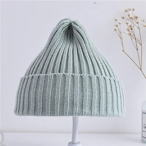 Autumn Winter Baby Hats for Newborn Boys Crochet Bonnet Toddler Girl