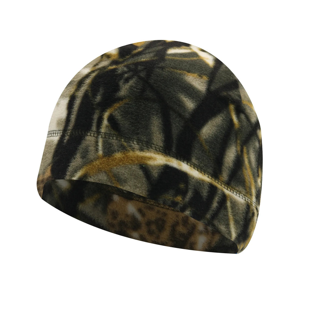 Windproof Women Men Polar Fleece Warm Beanie Hat Cap Male Lady Autumn
