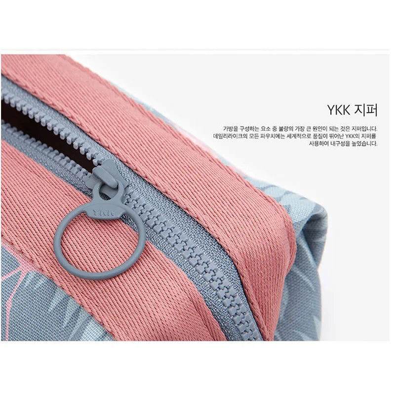 New Fashion Cosmetic Bag Women Waterproof Flamingo Makeup Bags Travel