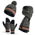 Maikun New Fashion Men's Winter Warm Three-Piece Simple Style Knitted
