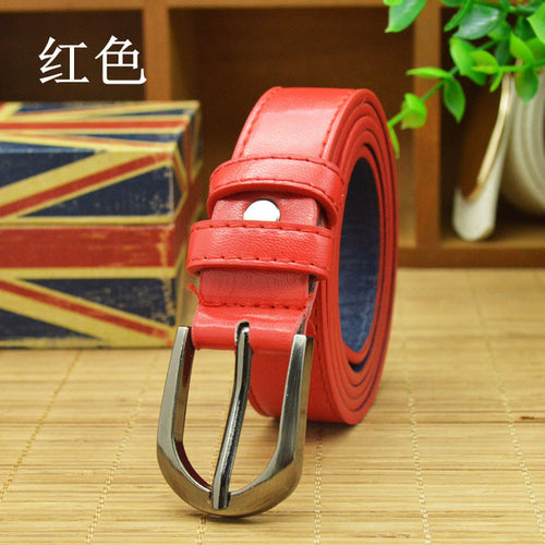 High Quality Children Black Leather Belts For Boys Girls Kids Casual