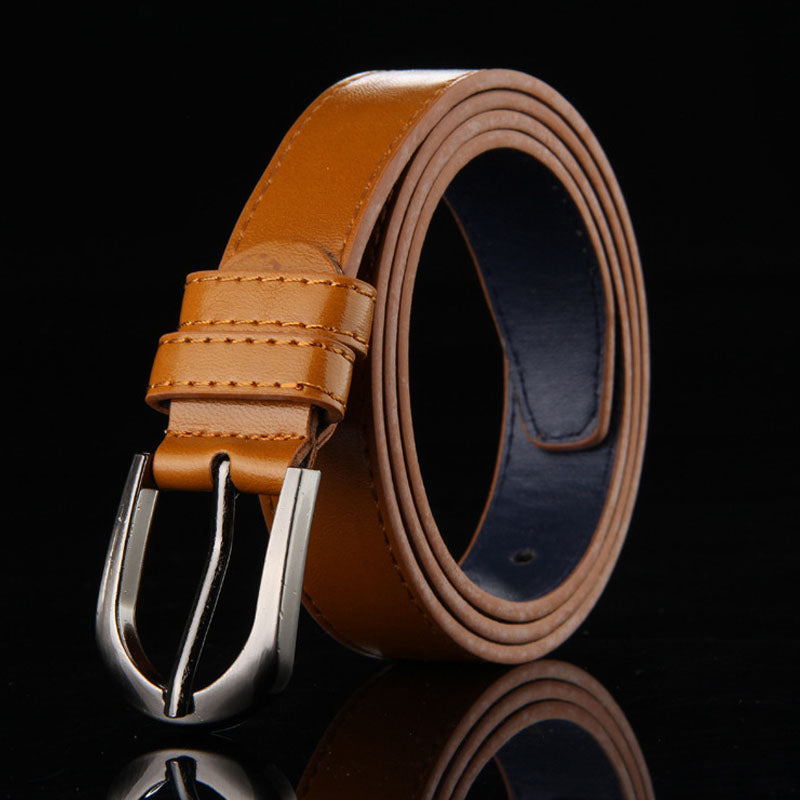 High Quality Children Black Leather Belts For Boys Girls Kids Casual