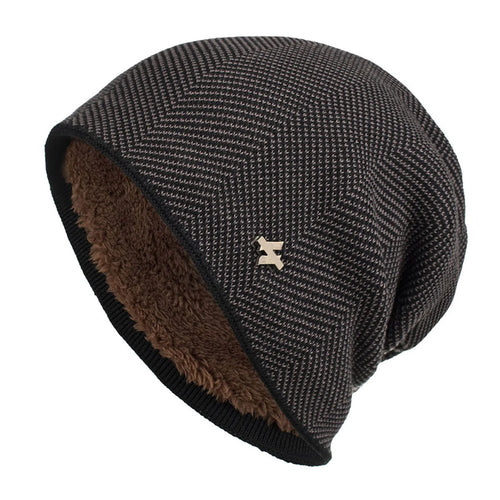 Warm Winter Knit Beanie Fleece Lined Warm Hat for Men Women Unisex