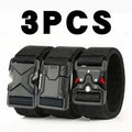 3pc Quick release tactical belts adjustable for outdoor use durable