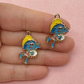 10pcs Cartoon Anime DIY Jewelry Accessories Alloy Drip Oil Pendant