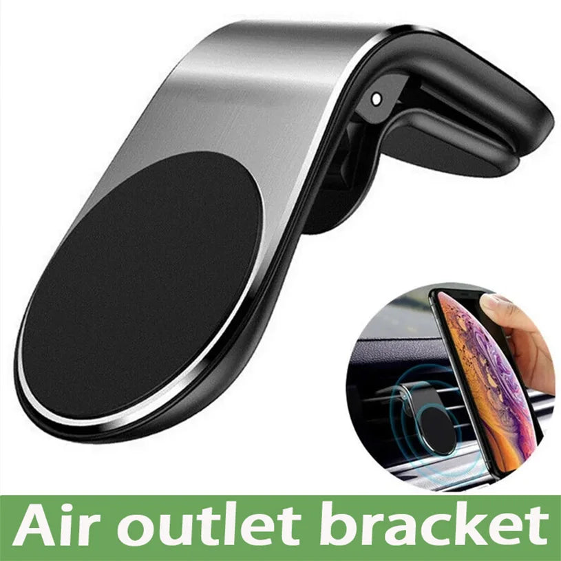 Magnetic Car Phone Holder Air Vent Clip Mount Rotation Cellphone GPS