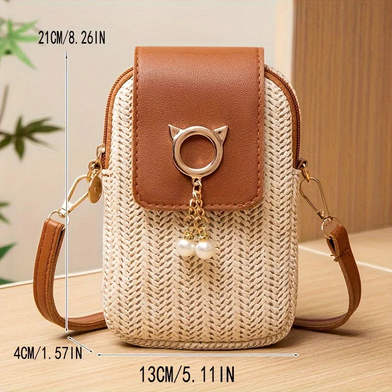 Casual Street Style Cute Mini Crossbody Phone Bag Suitable for Women