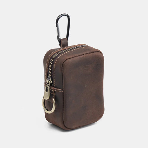 WERLLANDS Vintage Distressed PU Leather Hook Design Multi-Color Key