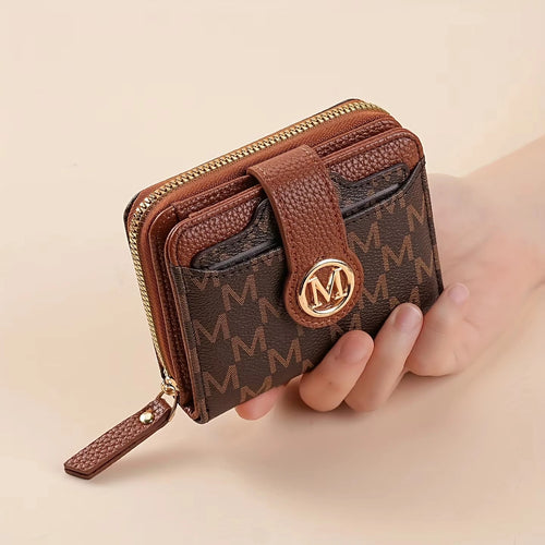 Women's Wallet for Multiple Card Slots, Cash Pocket, Retro Style Mini