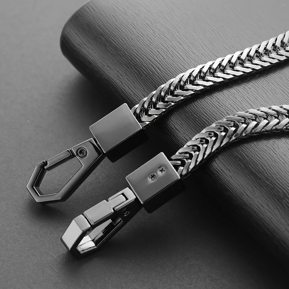Durable Key Chains Long Metal Wallet Belt Rock Punk Trousers Hipster