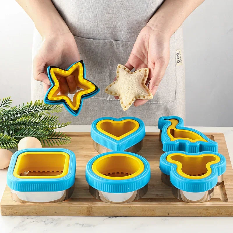 Kitchen Sandwich Cutter Sealer Machine Household Biscuit Plastic