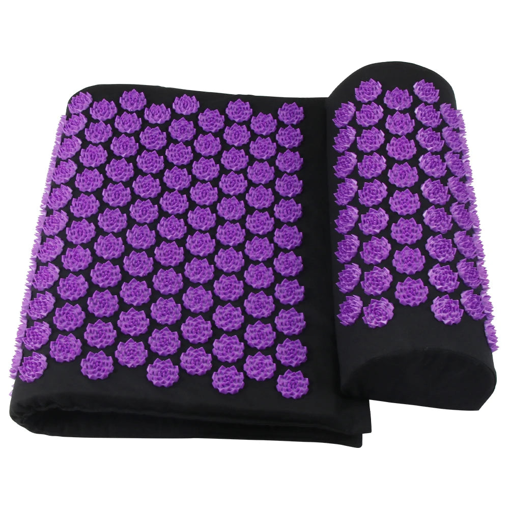 Acupressure Yoga Mat Kuznetsov's Applicator Cushion Sensi Massage Body