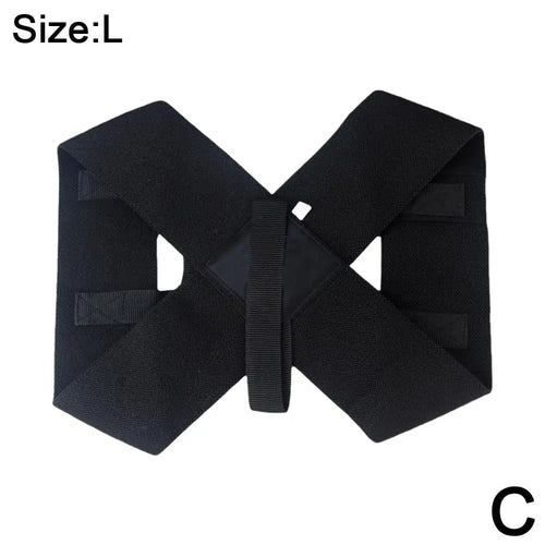 Adjustable Posture Corrector Back Support Belt Elastic Shoulder