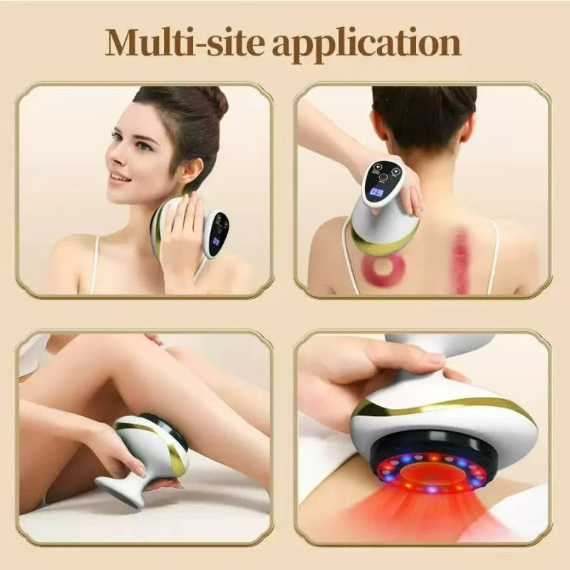 Electric Massage Brush, Universal Body Dredging Device, Scraper,