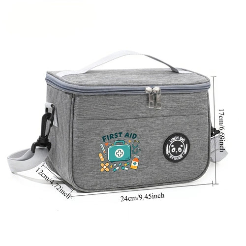 Large-Capacity First Aid Kit—Suitable for Multiple Scenarios: Home,
