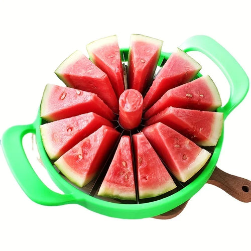 KONI Watermelon Slicer Cutter Stainless Steel Creative Windmill Shape
