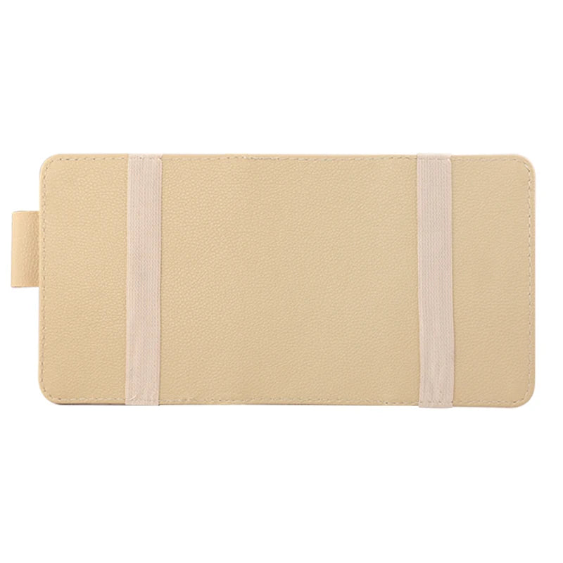 Car Sun Visor Organizer Storage Travel Document Holder With