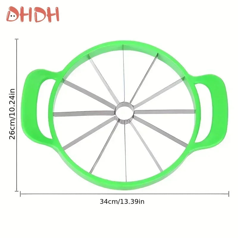 KONI Watermelon Slicer Cutter Stainless Steel Creative Windmill Shape