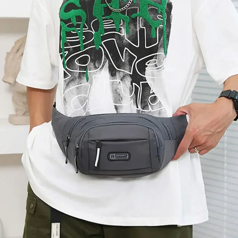 Men Canvas Fanny Waist Packs Unisex Fit Waist pack Mobile