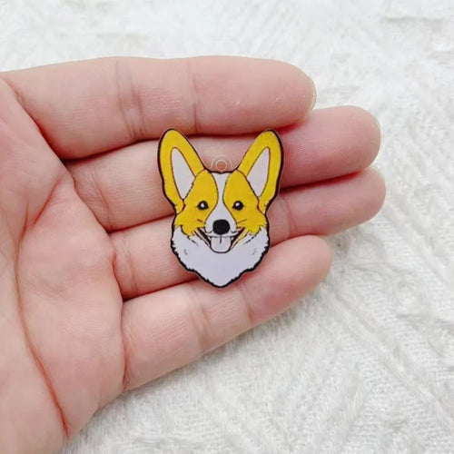 10pcs Acrylic Dog Jewelry Diy Jewelry Accessories Keychain Bracelet