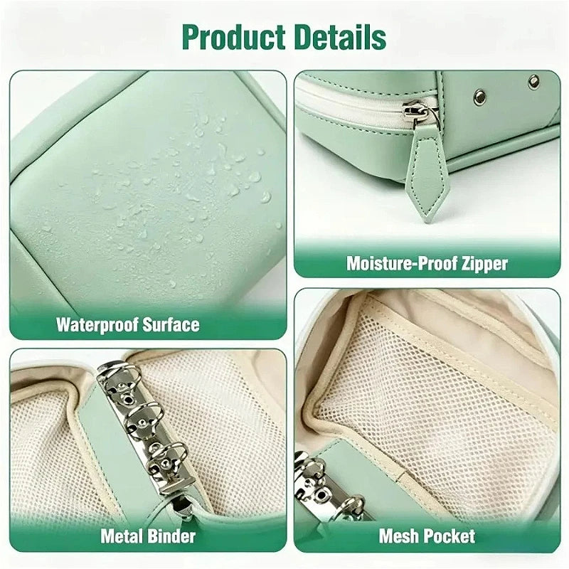 7/14Pouch Weekly Pill Organizer Color Coded Pill Pouch Waterproof