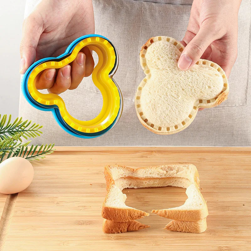 Kitchen Sandwich Cutter Sealer Machine Household Biscuit Plastic