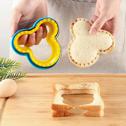 Kitchen Sandwich Cutter Sealer Machine Household Biscuit Plastic