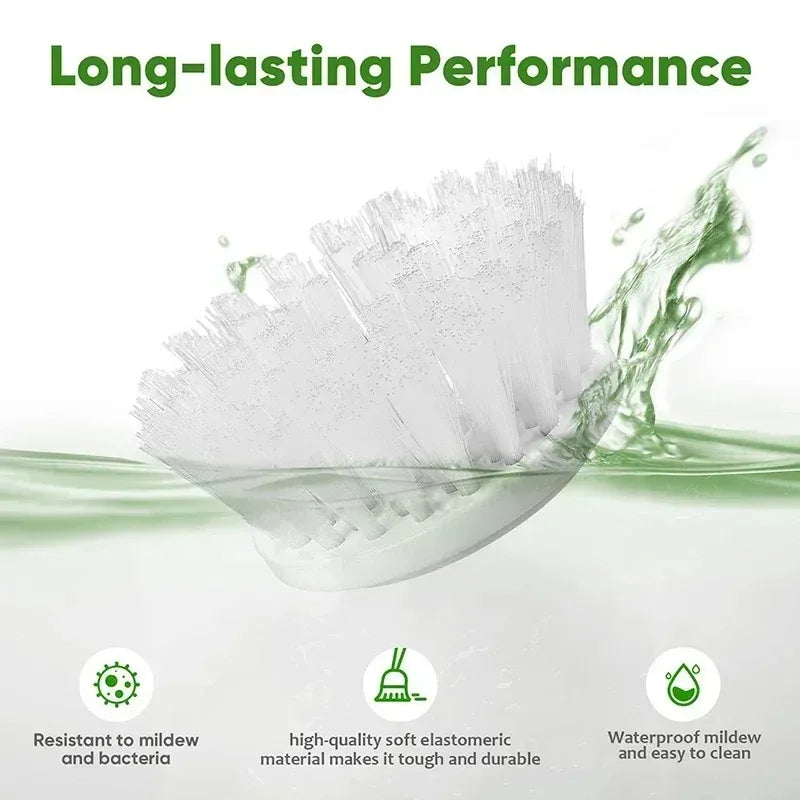 5-in-1 Electric Spin Scrubber Cleaning Brush for Bathroom Tile Bathtub