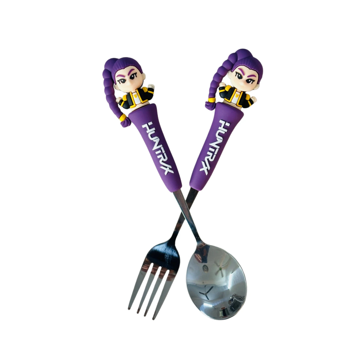 Anime Hunters Girls Lumi Mila Zoi Spoon Fork 304 Stainless Steel