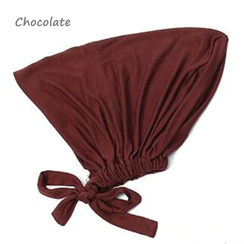 Soft Modal Turban Hat – Inner Hijab Cap & Underscarf