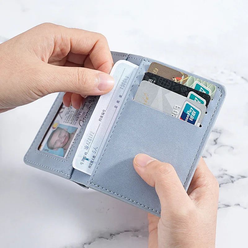 Card Bag Male Ultra-Thin Mini Small Wallet Multifunctional Driver's