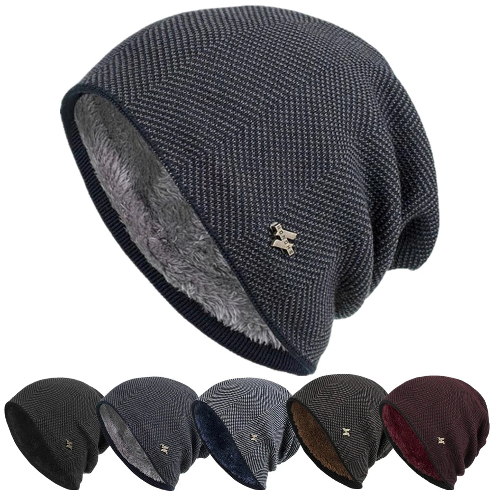 Unisex Warm Winter Hat Fashion Men & Women Simple Style Thick