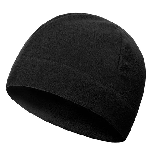 Winter Fleece Beanie Cycling Men Women Elastic Hiking Soft Thermal