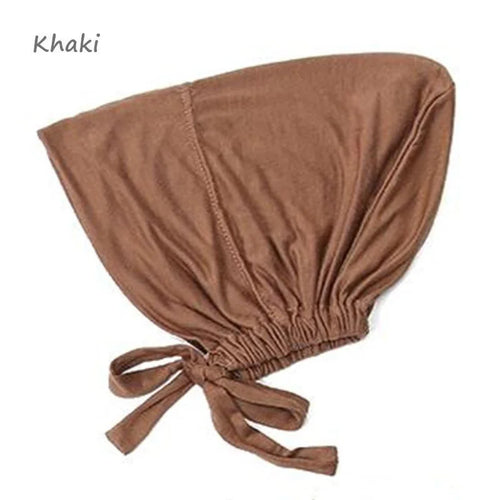 Soft Modal Turban Hat – Inner Hijab Cap & Underscarf
