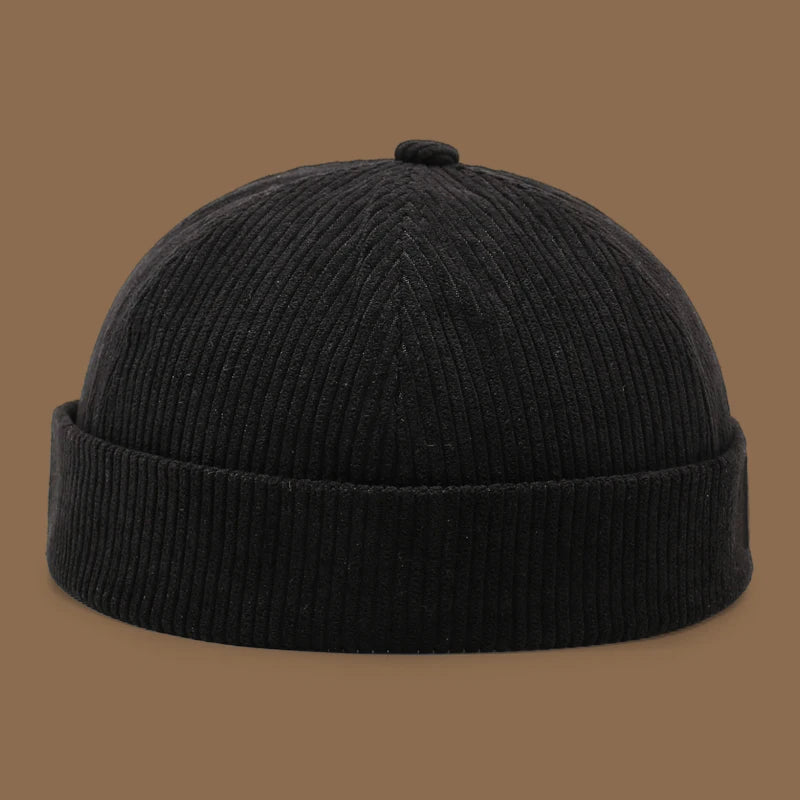 Winter and autumn Corduroy Brimless Casual Hat, Personalized Yuppies
