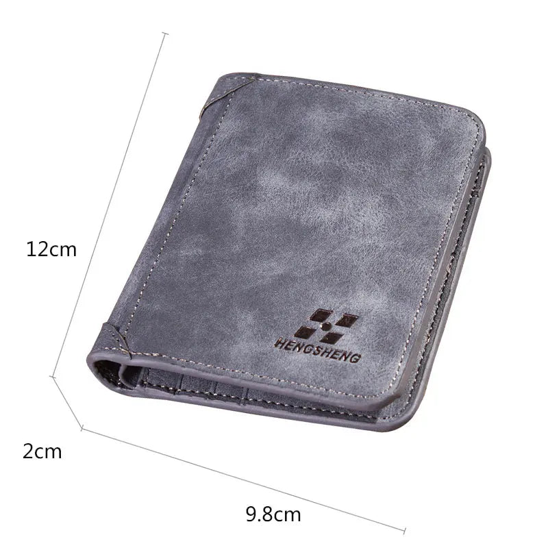 New Men Wallets Credit Card/ID Holder Vintage Brand Male Wallet High