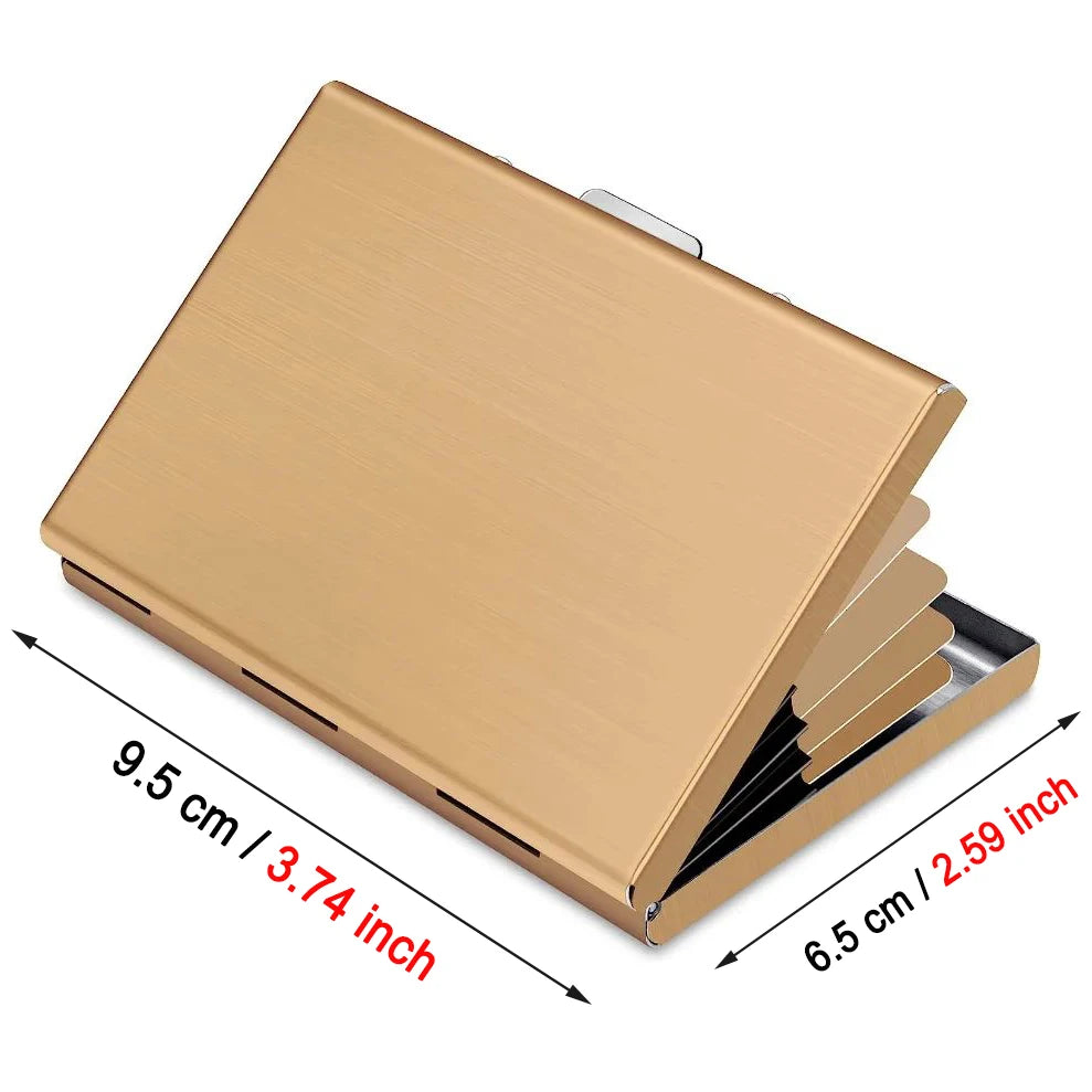 Antitheft ANTI Rfid Blocking ID Bank Credit Card Holder Wallets Men