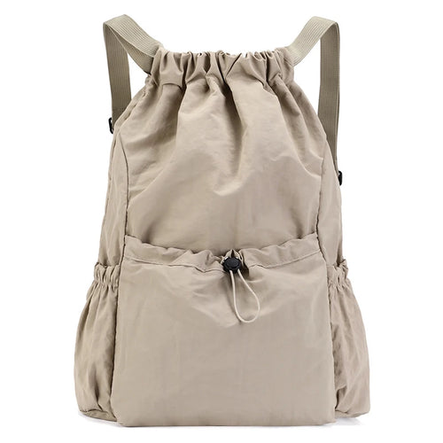Lightweight Waterproof Drawstring Backpack — Large Capacity Gym & School Bag