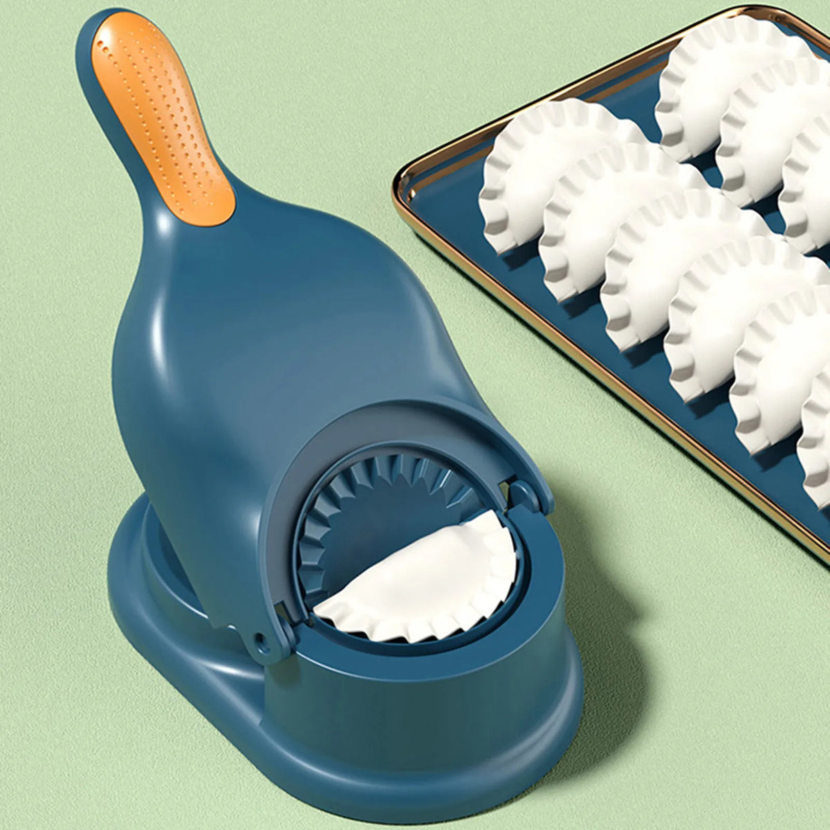 2 in1 Dumpling Maker DIY Kit Wrapper Presser Dough Pressing Ideal for