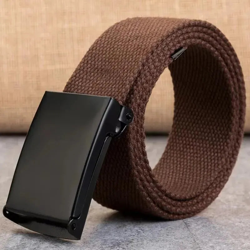 Men's Belt Fashion New Unisex Trousers Belt Women's Belt Canvas Belt