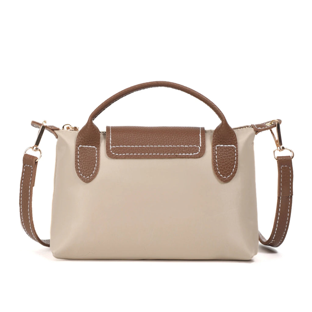 Fashionable and trendy one-shoulder bag, retro crossbody bag, simple