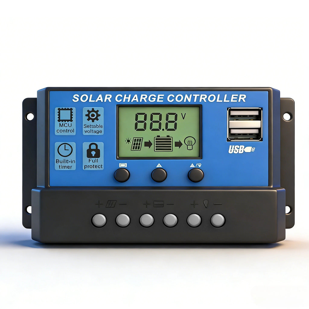 PWM Controller Regolatore solar 12V/24V 30A 20A 10A regolatore solare