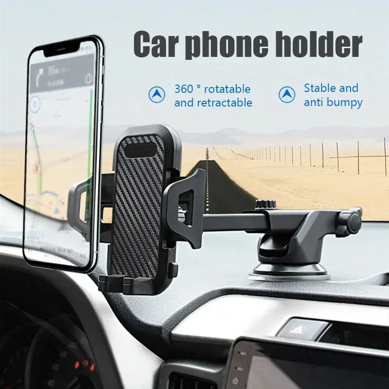 Car Phone Holder Sucker Mount Stand Suction Cup Cellphone Support in