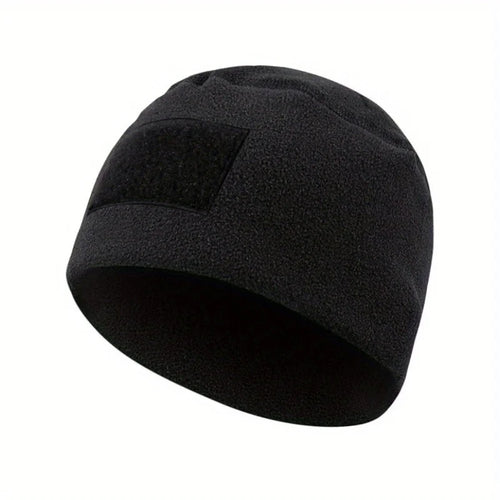 Windproof Tactical Beanie - Thick, Warm Knit Hat for Outdoor