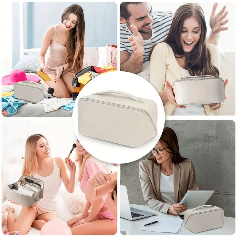 Makeup Organizer Female Toiletry Kit Bag Make Up Case Storage Pouch