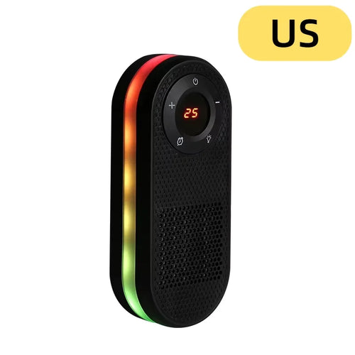 Wall Mounted Space Heater with Night Light Small Quick Heat Remote LED