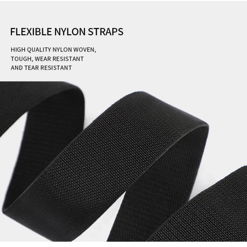 Belt Magnetic Buckle Quick Release Tactical Elastic Belt Casual